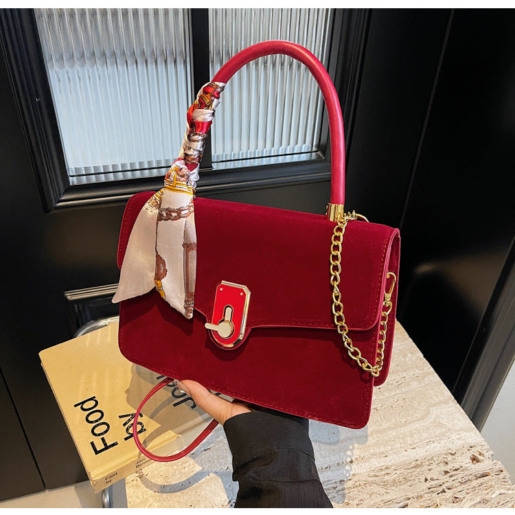 Cross-border wedding bag high-end small bag female red envelope 2025 new bag handbag small bag red wedding and bride bag