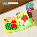[fruit awareness] little cloth book "sound paper + bb device"