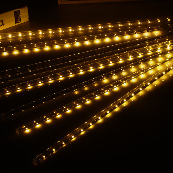 Outdoor led meteor shower light Solar meteor light Colorful festival lights Garden decoration light Waterproof running water light