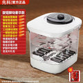 Luxury foot massager with knob control / elevated design / rapid & constant temperature heating / herbal pack compatible