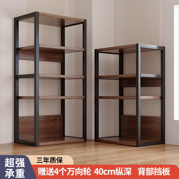 Shelf Shelf Floor-to-ceiling movable multi-layer household living room display rack Supermarket warehouse Balcony storage rack