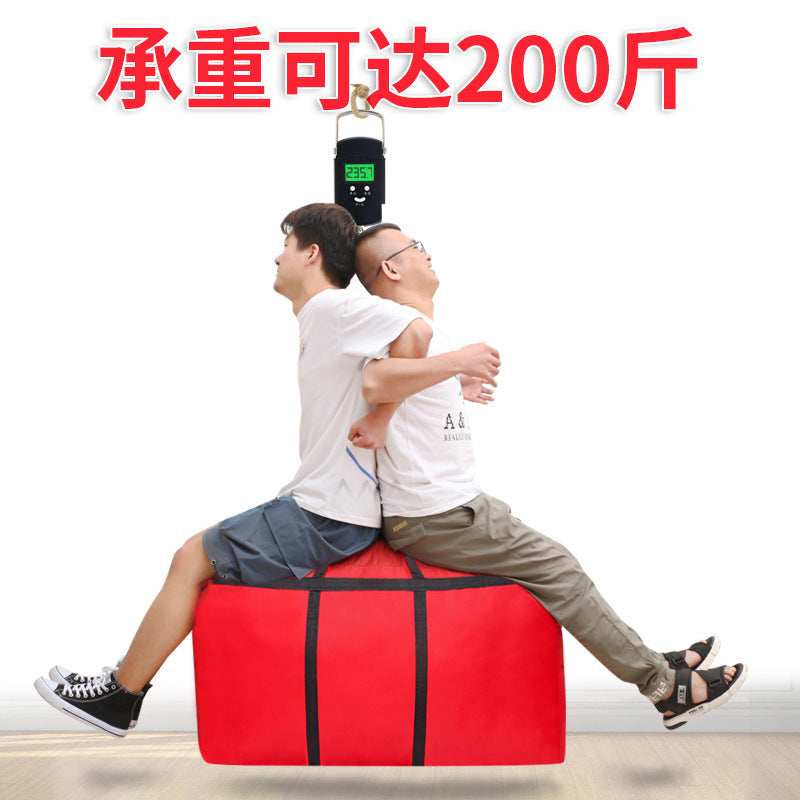 Customized moving bag Thickened Oxford cloth duffel bag Large capacity quilt storage box Clothing finishing bag Woven bag