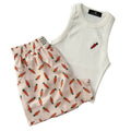 Women's vest shorts wholesale top and shorts set new tops and pants for women wholesale tops