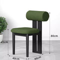 Hippo chair - nordic solid wood dining chair - home, trendy cream style backrest chair - restaurant, hotel designer chair & stool