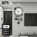 Wall clock living room manufacturer new arrivalpopular creative casualelegantaccessible luxuryclassy clock silent background wall decoration