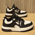 Men's shoes: 2025 spring new arrivals - premium, versatile black and white panda sneakers - student style, athletic, casual, and trendy white shoes
