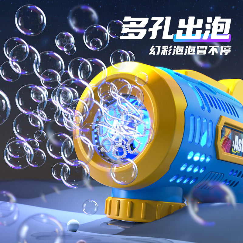 new space-themed automatic bubble machine - kids' toy, handheld bubble blower for boys and girls, birthday gift