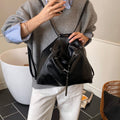 High-end retro women's backpack 2025new arrivaltrendyfall and wintereasiest for matchlarge capacitywork clothing shoulder tote bag
