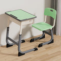 Adjustable height, thickened children's study desk - ideal for elementary and middle school tutoring classes, writing, and school use