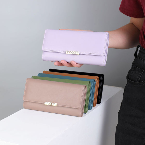 Perfect For You New Wallet Women's Tri-fold Long Multi-Card Clutch Bag Korean Fashion Wallet