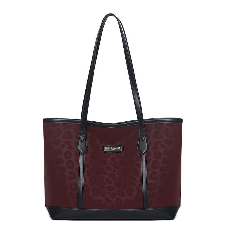 Fashionable commuter large capacity women's bag 2026 new high-end shoulder bag handbag trendy versatile tote bag