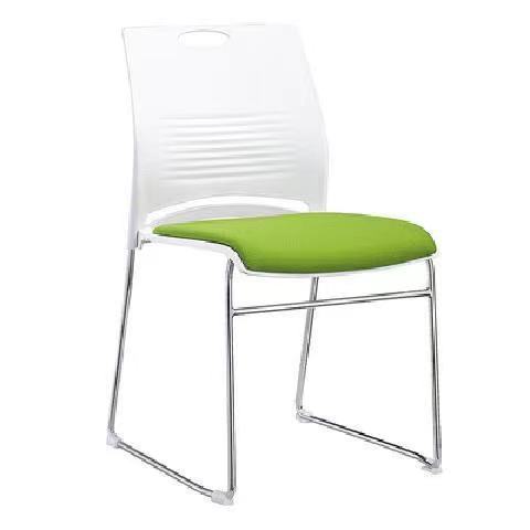 Training chair, conference chair, simple office chair, staff chair, negotiation chair, back chair, solid steel chair, plastic computer chair