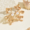 Wholesale faux pearl earrings - european & american style, vintage long gold leaf earrings, minimalist statement geometric studs