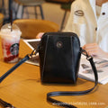 Cowhide small bag crossbody bag for women 2025new arrivalpopulareasiest for match mobile phone bag for women niche styleclassy shoulder bag trendy