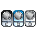 New electric mini shaver with illuminated display - portable, travel-friendly, and washable for men
