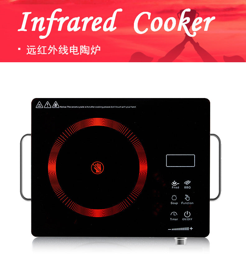 Electric ceramic stove infrared cookerfor home high power european and american regulations 110v-220v/cross-border foreign trade processing
