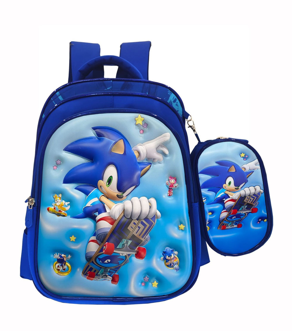 Ready-to-ship cross-border backpack set for grades 3-6. this two-piece backpack features a textured, glossy 3d leather design, perfect for elementary school students and designed to reduce the burden of carrying books