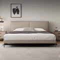 Italian normcore leather bed popular master bedroom 1.8m double bed accessible luxury soft leather bed modern casual wedding bed