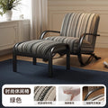 Solid wood sofa chair burke chair living room bedroom home single chair furniture designer rocking chair space capsule high backrest