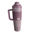 New owala insulated tumbler with dual sipping options, 40oz large capacity, 304 stainless steel water bottle, vacuum straw, business gift