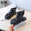 Girls' fashion roman sandals - new korean style summer  collection - casual soft-soled beach shoes for kids