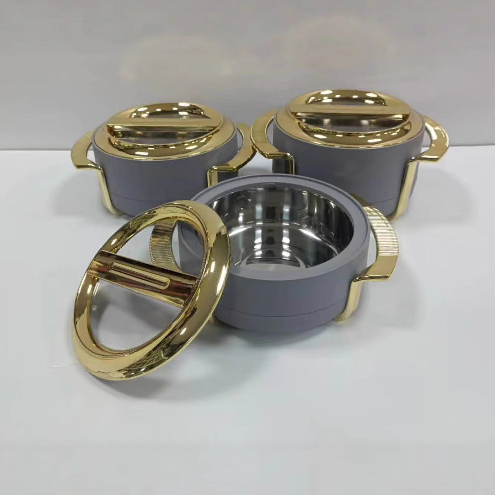 Manufacturer hot sale 1.8l-2.3l-2.8l export cross-border 3pcs insulated lunch box new item number 2422