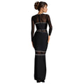 C7081 cross-border   independent station fashion women's hot diamond mesh dress long skirt new