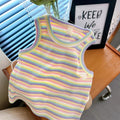 Summer casual girls' overalls set - new stylish and trendy summer outfit for babies and kids (two-piece set)