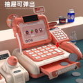 Kids' supermarket cash register toy - realistic multifunctional play store, educational puzzle, girl's pretend play cashier station, birthday gift