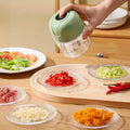 Electric garlic masher mini garlic paste handy gadget kitchen garlic masher garlic masher garlic paste food supplement meat grinder for home garlic peeler