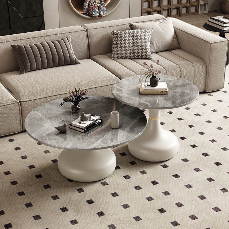 Rock slab coffee table living room for homenew arrivalpopularaccessible luxuryclassy table square folding marble small apartment tea table