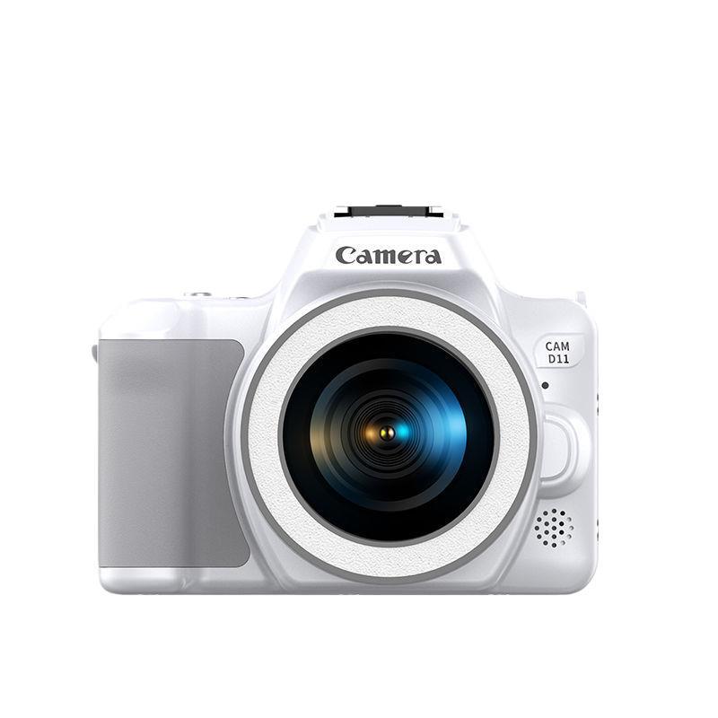 New 48mp 2k ultra hd mini digital camera - portable dual-lens dslr for students, with video recording