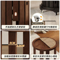 Solid wood stool for home stackable bench combination tall round stool stacking stool restaurant guest storage stool coffee table stool