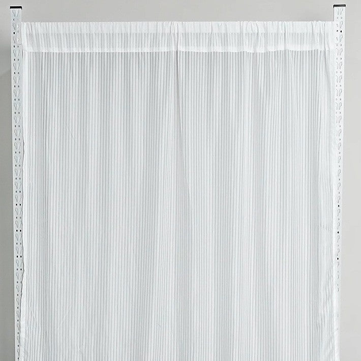 Butterfly hole shelf clothes hanger special dustproof curtain clothes hanger back dustproof curtain butterfly hole shelf dustproof curtain lace style