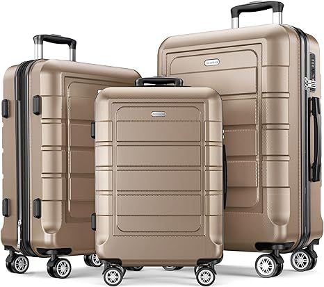 Source manufacturer Cross-border three-piece trolley case ABS material suitcase password boarding universal wheel suitcase bag