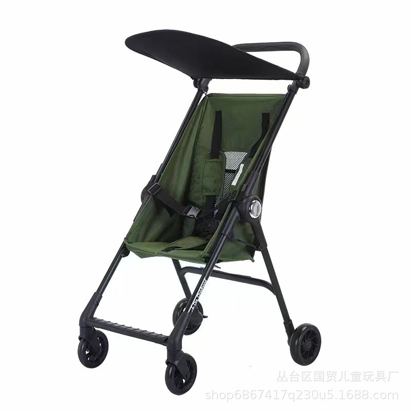 Pocket car Lightweight foldable four-wheeled trolley Station wagon Baby walking artifact Baby stroller