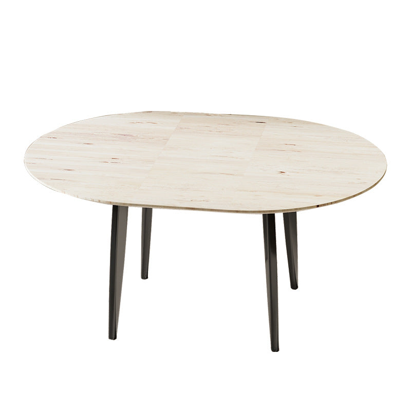 Source factory personalized home folding dining table casual round table accessible luxury telescopic small apartment for home modern dining table