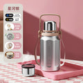 New arrival diamond-shaped portable thermos kettle large-capacity water cup 316 outdoor stainless steel portable men's and women's home campus