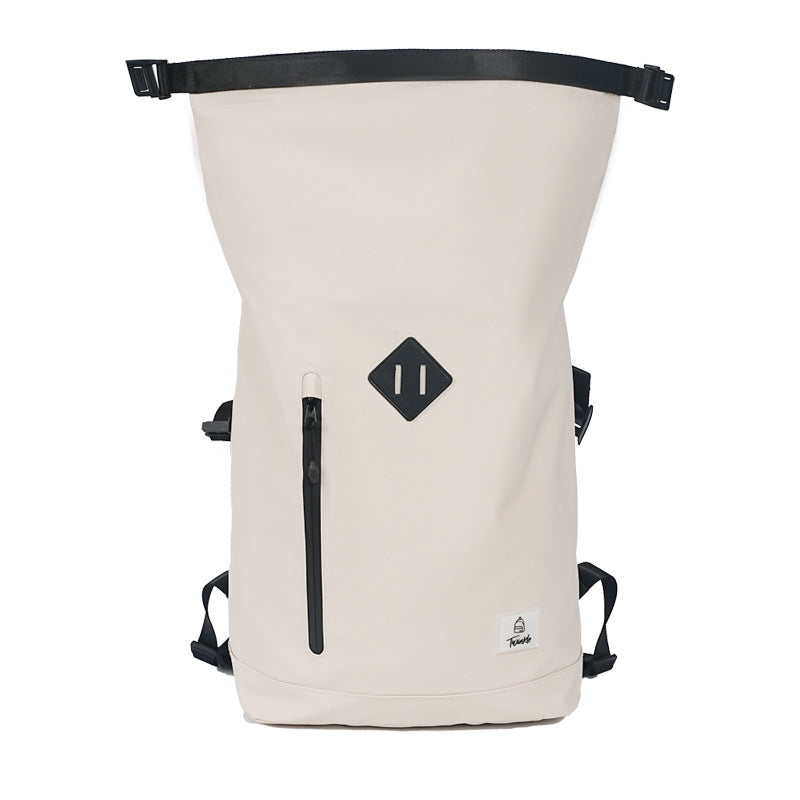 Outdoor waterproof backpack 20l - unisex surfing, rafting, large capacity roll-top travel lightweight hiking sports backpack