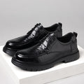 Men's leather shoes: hot-selling new arrivals for live streaming, cross-border e-commerce, business, formal wear, thick-soled, casual, versatile, wedding, and groom shoes