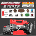 Wholesale cross-border rechargeable lithium electric angle grinder, polishing hand grinding wheel cutting machine, industrial brushless