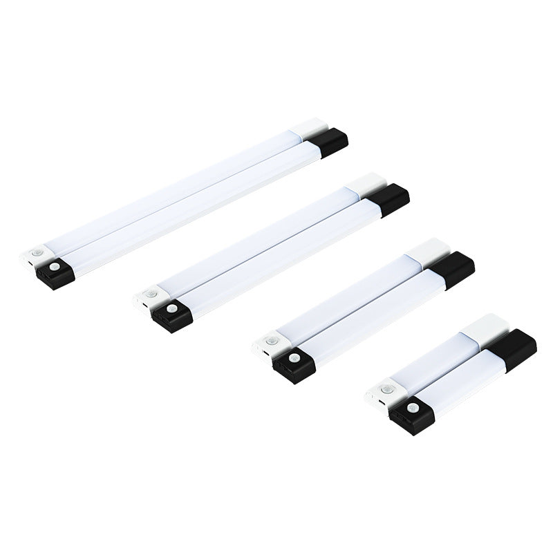 smart human body sensor light strip rechargeable led cabinet wardrobe wine cabinet magnetic self-adhesive long light strip