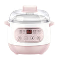 Electric stew pot fully automatic water-stopping stewed bird's nest for 1-2 people ceramic liner baby cooking porridge for home electric casserole stew pot