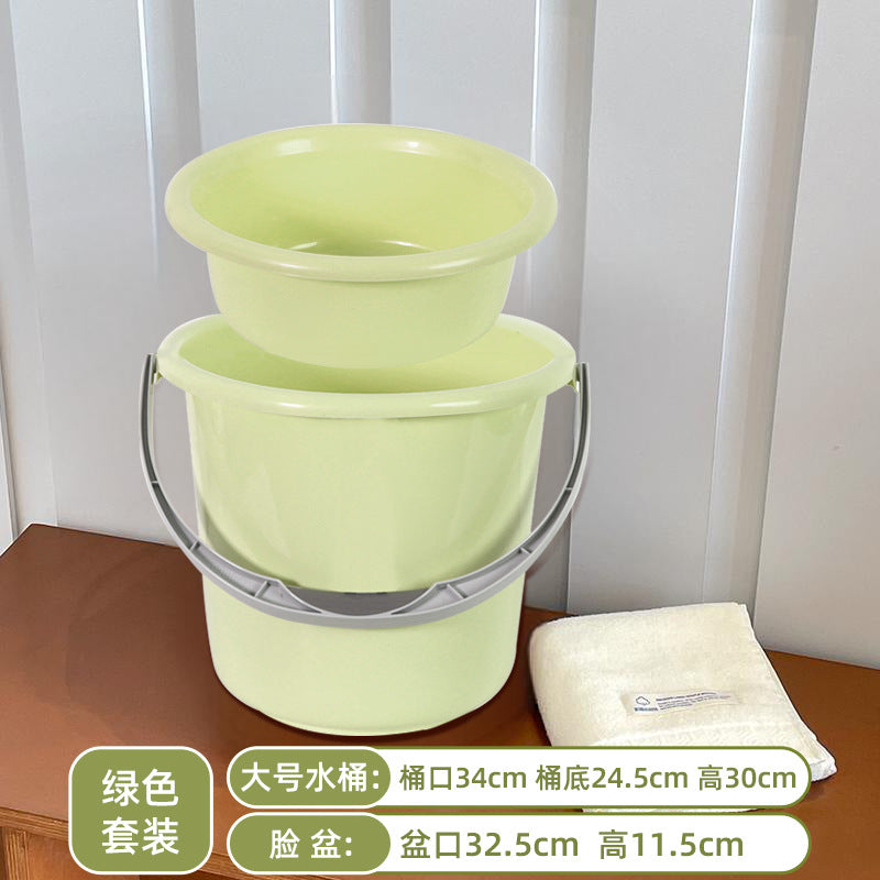 Bucketfor homelarge thickened durable water storage bucket student dormitory large capacity bath special portable plastic bucket