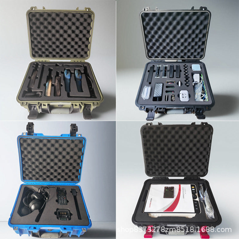 Dingyang PP plastic toolbox Hardware finishing Portable protection equipment Sealed waterproof and shock-resistant safety box