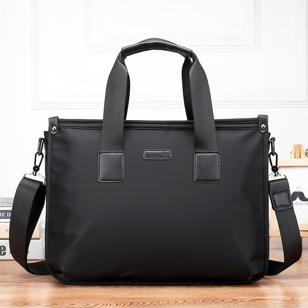 New men's business travel handbag travel meeting document bag men's high-end fashion computer bag
