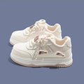 Girls' athletic shoes: new  summer collection - kids' mesh panel sneakers, breathable white shoes for girls, and chunky dad shoes for mid-to-large children