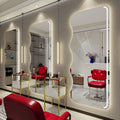 Special-shaped mirror 05 model 70*170 backlight warm light