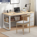 Office desk desktop home bedroom desk office desk boss table simple rental house with drawer computer desk no