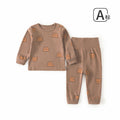 Baby intimates0~4 years old baby pajamas high waist belly protection spring & fall style boys and girls autumn clothes and long pants suit bottom